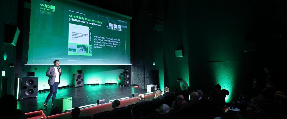 Edge Institute eveniment, studiu digitalizare, servicii online stat, identitate digitala