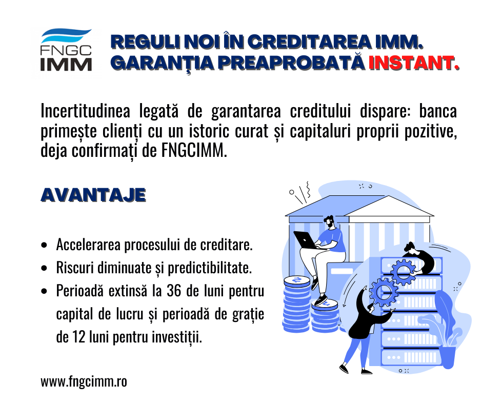 FNGCIMM, IMM, finantare afaceri, garantii credite, antreprenori