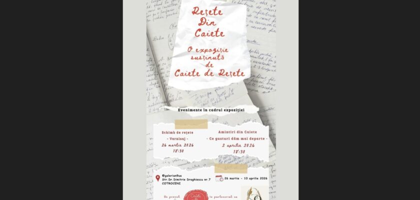 expozitie, arta, gastronomie, Cotroceni, cultura
