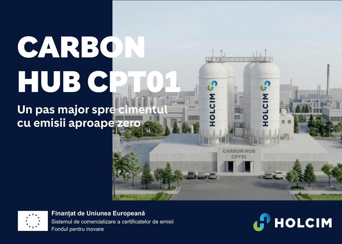 Holcim, carbon, sustenabilitate, constructii, inovatie