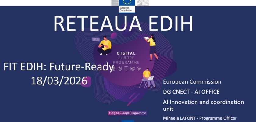 Mihaela Lafont, EDIH, inteligenta artificiala, digitalizare, inovare