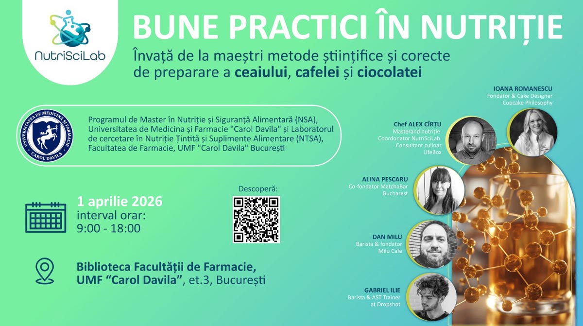 NutriSciLabs, UMF Carol Davila, nutritie, cercetare, evenimente