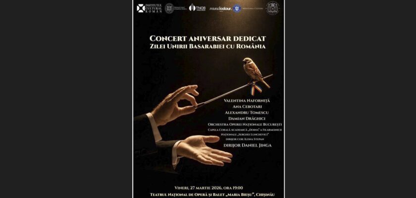 Orchestra Operei Nationale Bucuresti, ICR eveniment, Valentina Nafornita concert, Alexandru Tomescu Chișinău