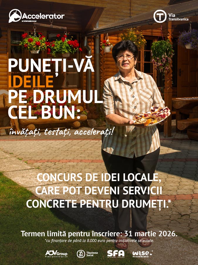 Via Transilvanica, Tasuleasa Social, ADV, antreprenoriat social, economie sociala