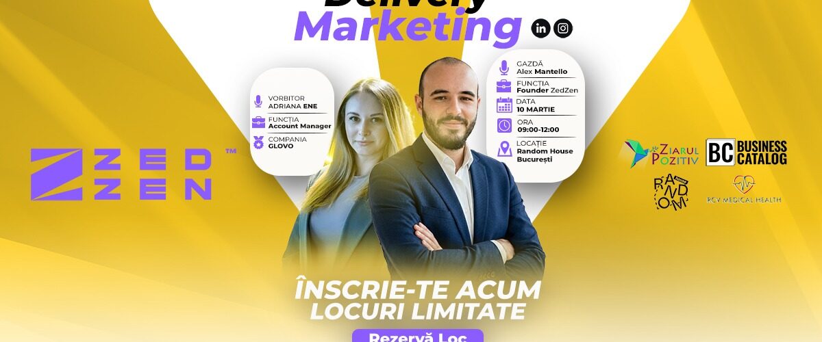 ZedZen organizeaza primul workshop de Delivery Marketing dedicat industriei HoReCa din Romania cover 1