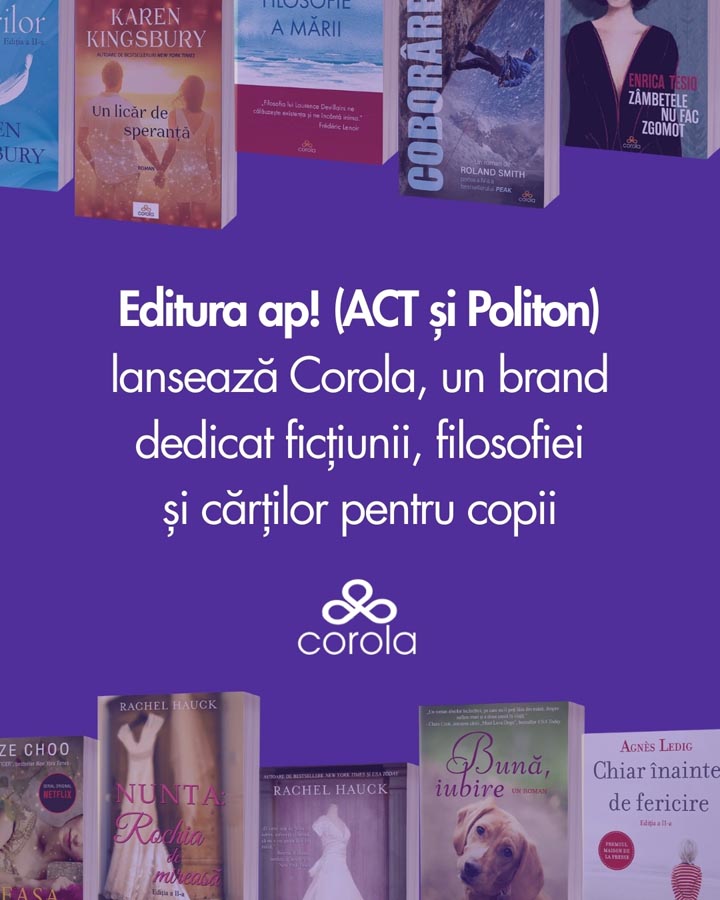 Corola, ACT si Politon, editura ap, literatura, cultura