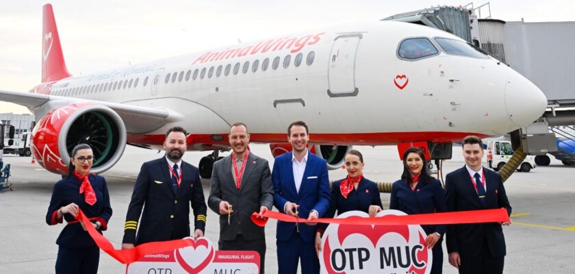 AnimaWings, aviatie, zboruri, Munchen, transport