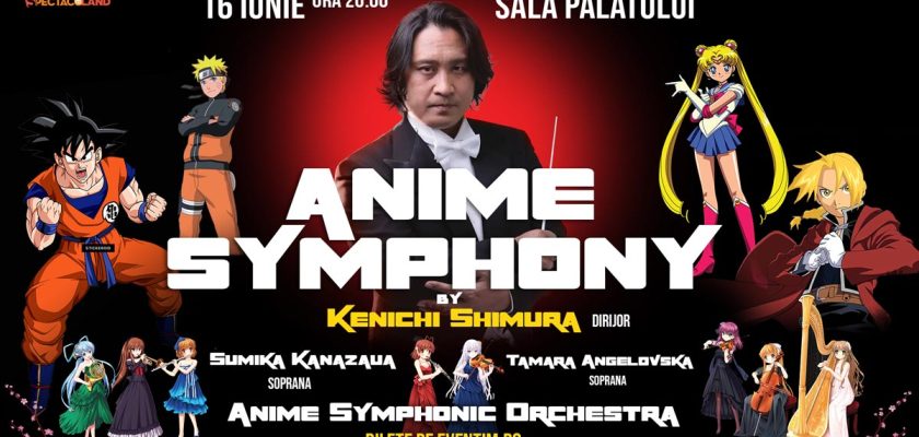 anime symphony, concert anime, sala palatului, muzica simfonica, eveniment cultural