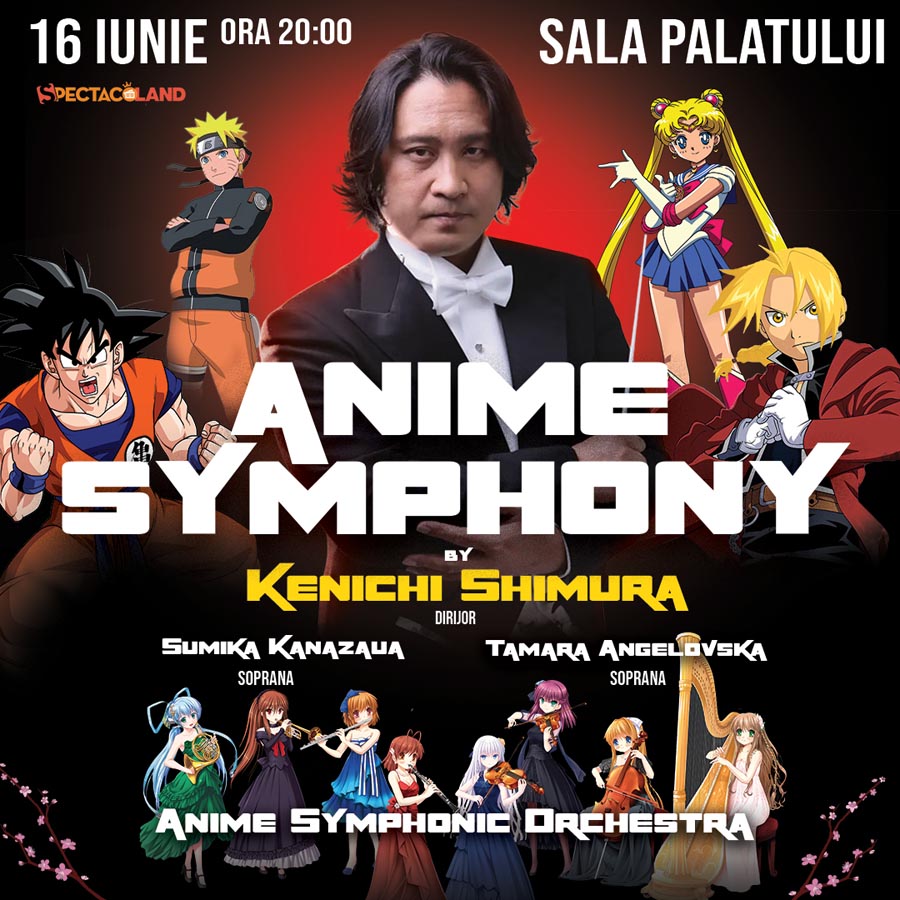 anime symphony, concert anime, sala palatului, muzica simfonica, eveniment cultural
