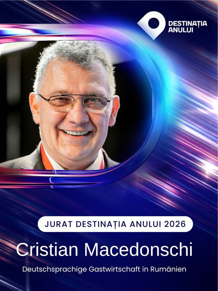 Christian Macedonschi la Destinatia Anului 2026 jurat