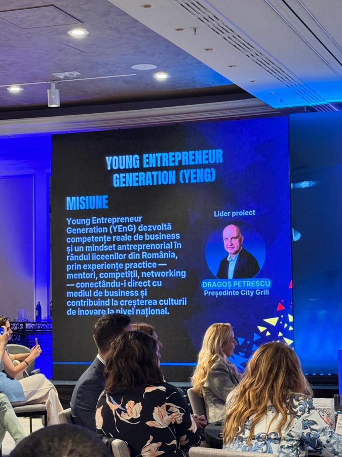 Dragos Petrescu, mentor în proiectul YeNG-2