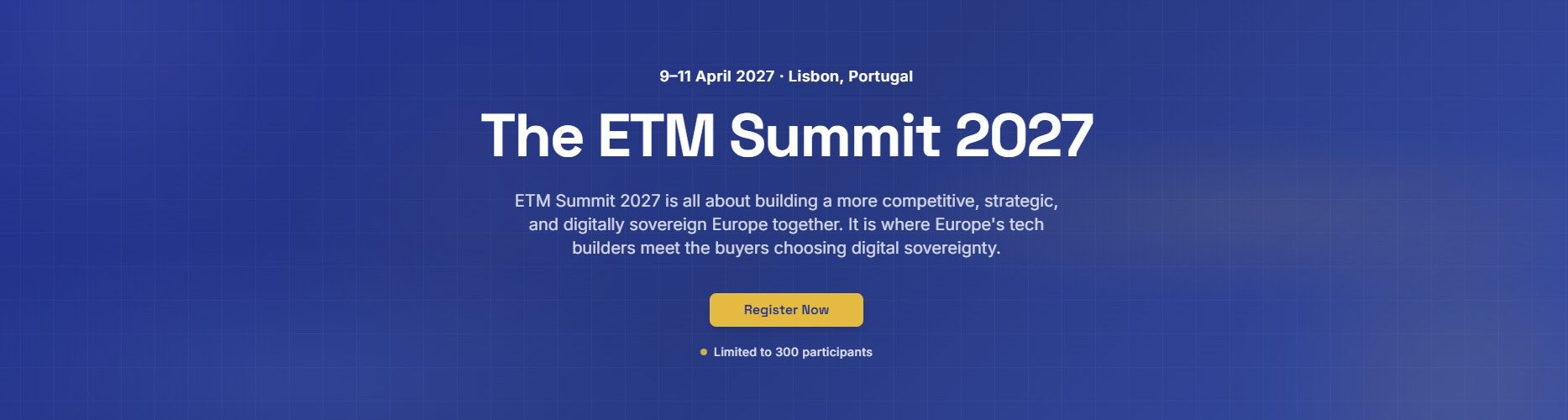 ETM Summit 2027