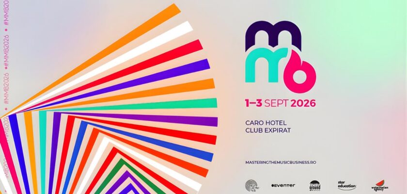conferinta muzica Romania, speakeri MMB 2026, industrie muzicala Bucuresti, showcase artisti emergenti