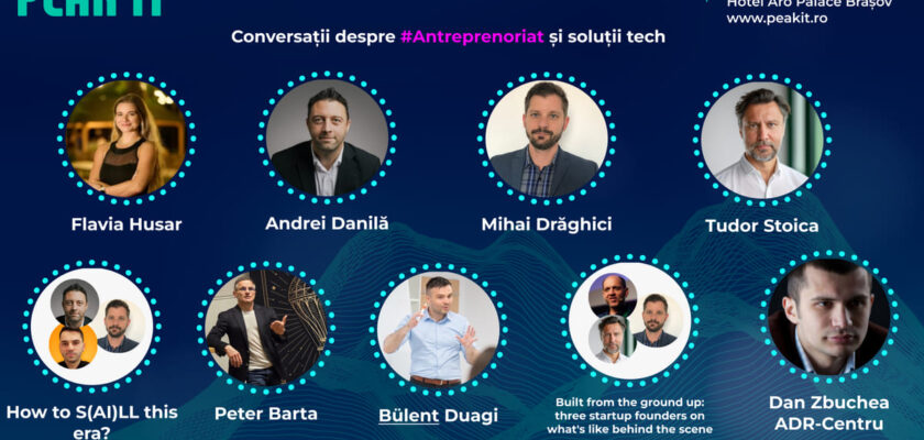 PeakIT 2026 Brașov conferinta speakeri Entrepreneurs