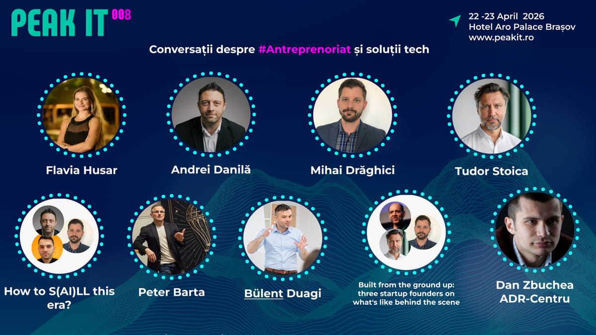 PeakIT 2026 Brașov conferinta speakeri Entrepreneurs