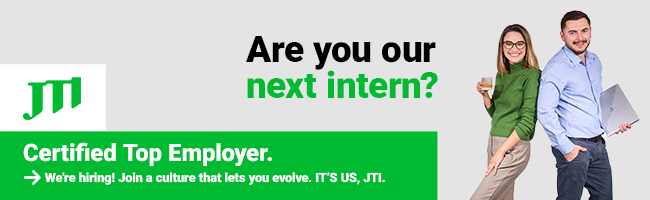 Profil companie we re hiring JTI certified Top Employer