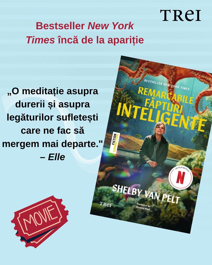 Shelby Van Pelt carte, film Netflix 2026, editie tie in carte, bestseller international