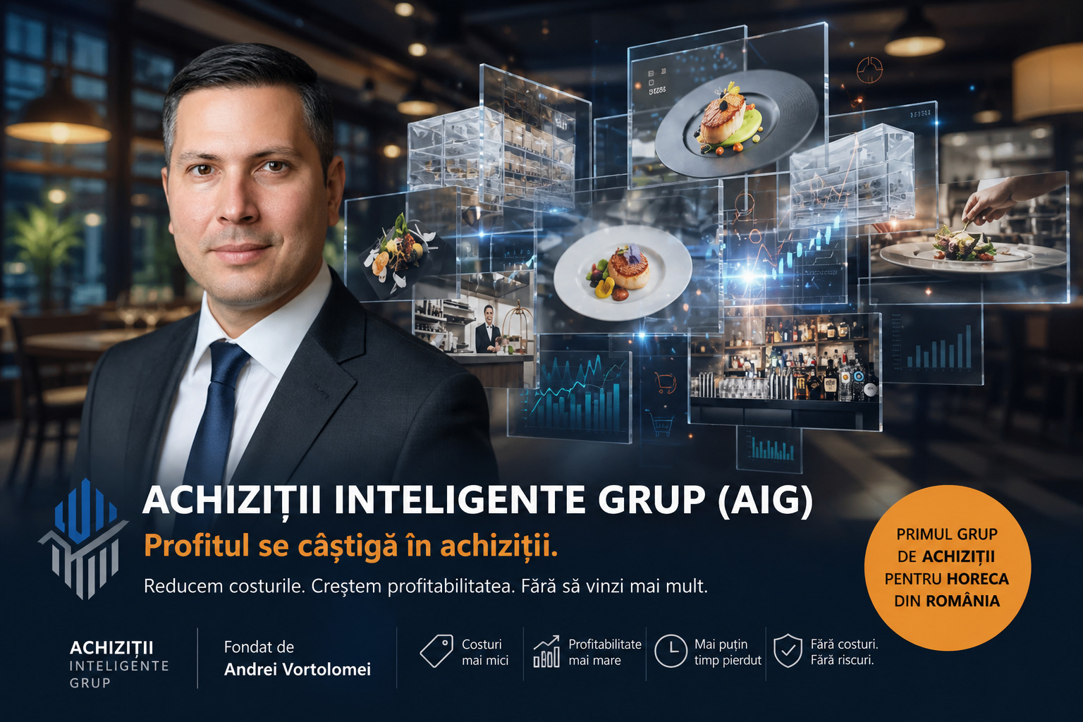 Andrei Vortolomei, fondatorul Achiziții Inteligente Grup (AIG) cover