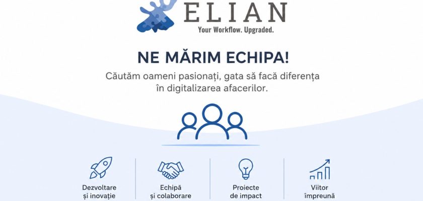 Business Development Specialist ELIAN Solutions ANGAJARI