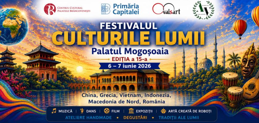 Festivalul Culturile lumii iunie 2026 cover cu sigle