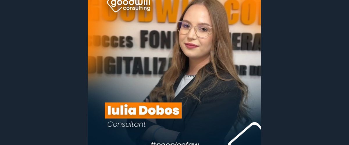 Iulia Doboș, Goodwill Consulting România cover