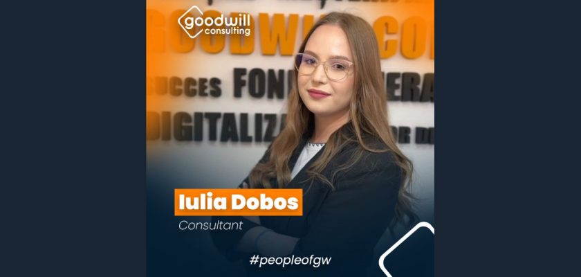 Iulia Doboș, Goodwill Consulting România cover