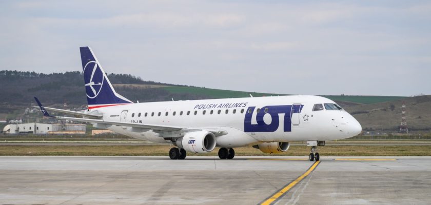 LOT Polish Airlines 10 ani Aeroportul Internațional Cluj 3