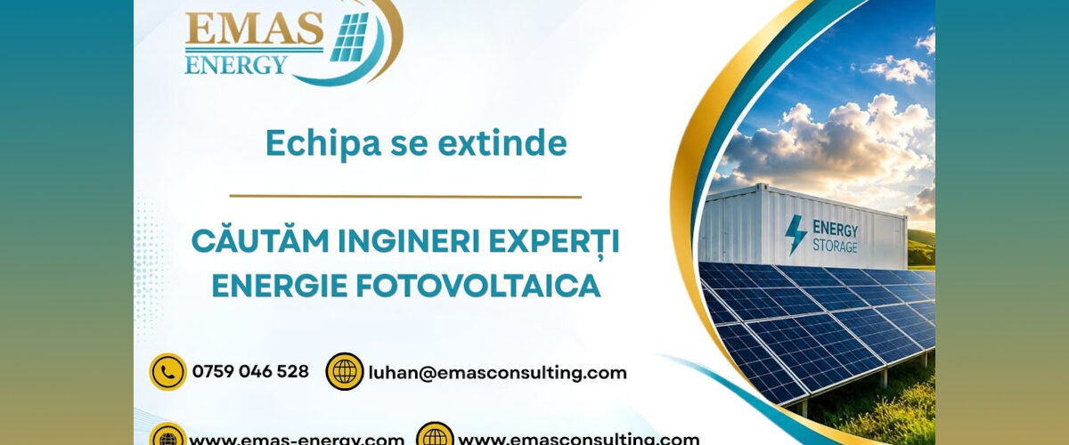 anunt angajare EMAS inginer proiectant fotovoltaice_cover final ZP 1