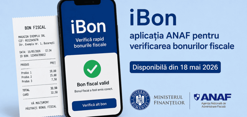 aplicația iBon anaf