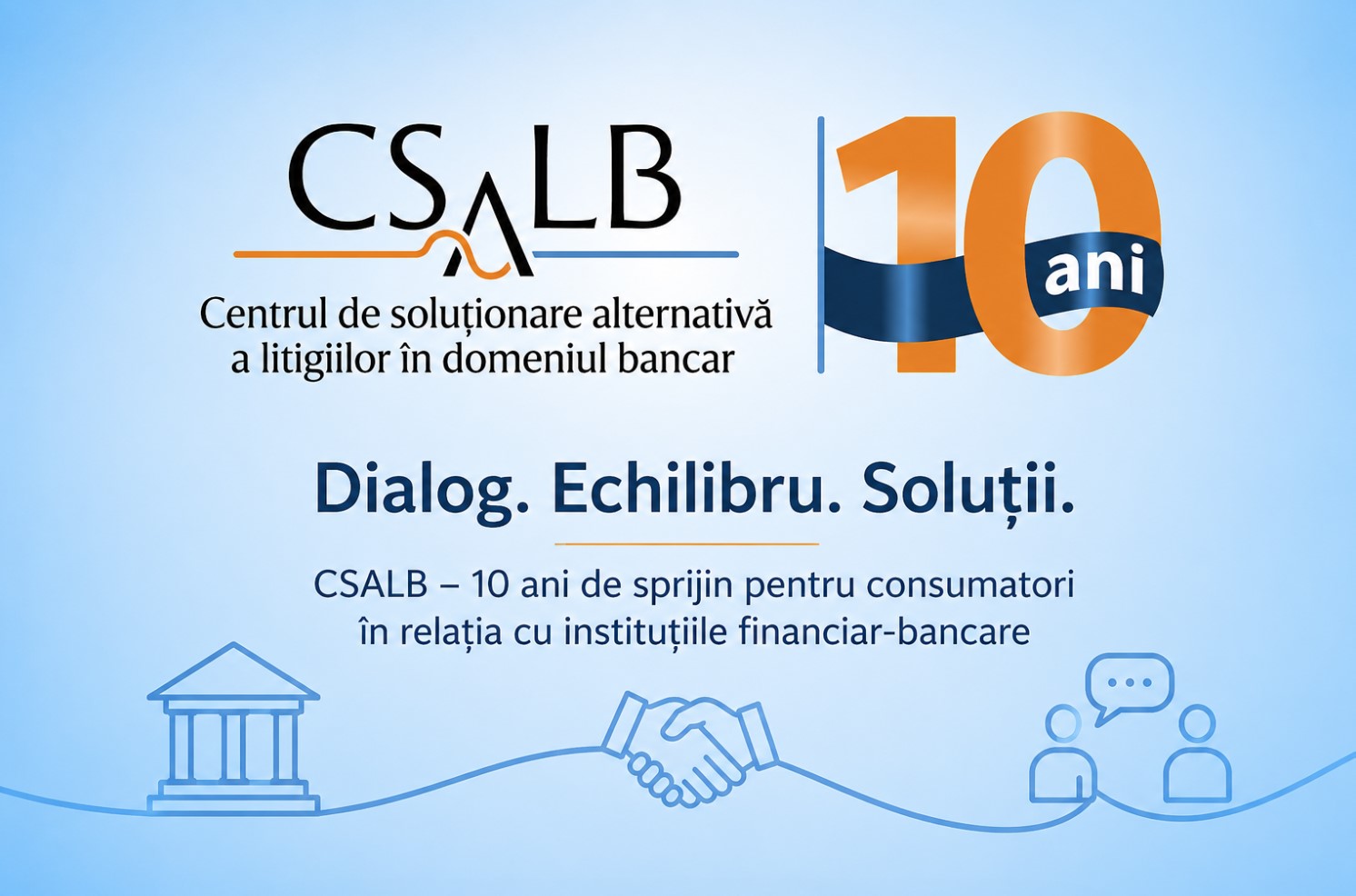 CSALB 10 ani institutii financiar bancare