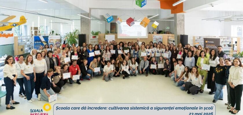 Siguranța emoțională în școli, în centrul unui dialog național despre viitorul educației din România