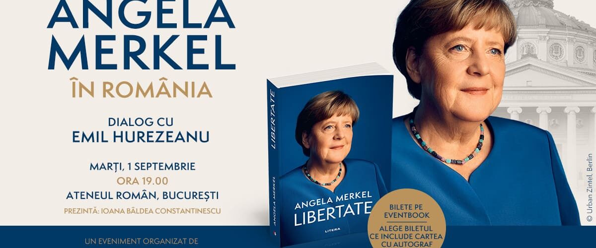 Angela Merkel la Bucuresti Ateneul Român dialog eveniment Emil Hurezeanu