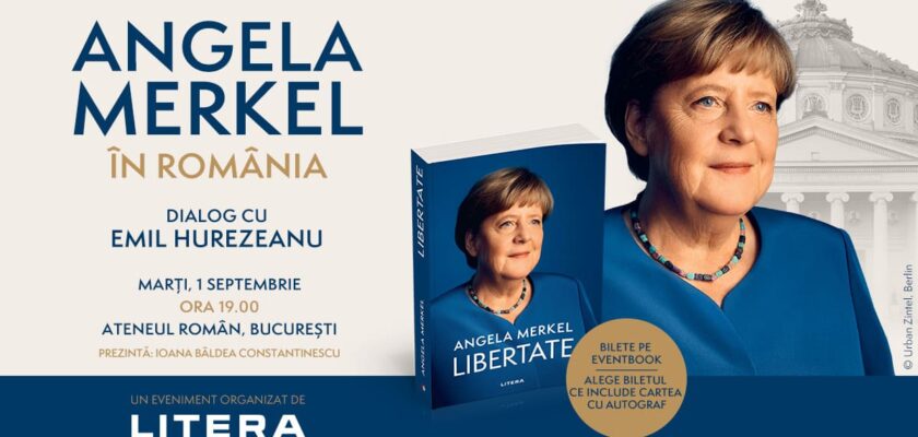 Angela Merkel la Bucuresti Ateneul Român dialog eveniment Emil Hurezeanu