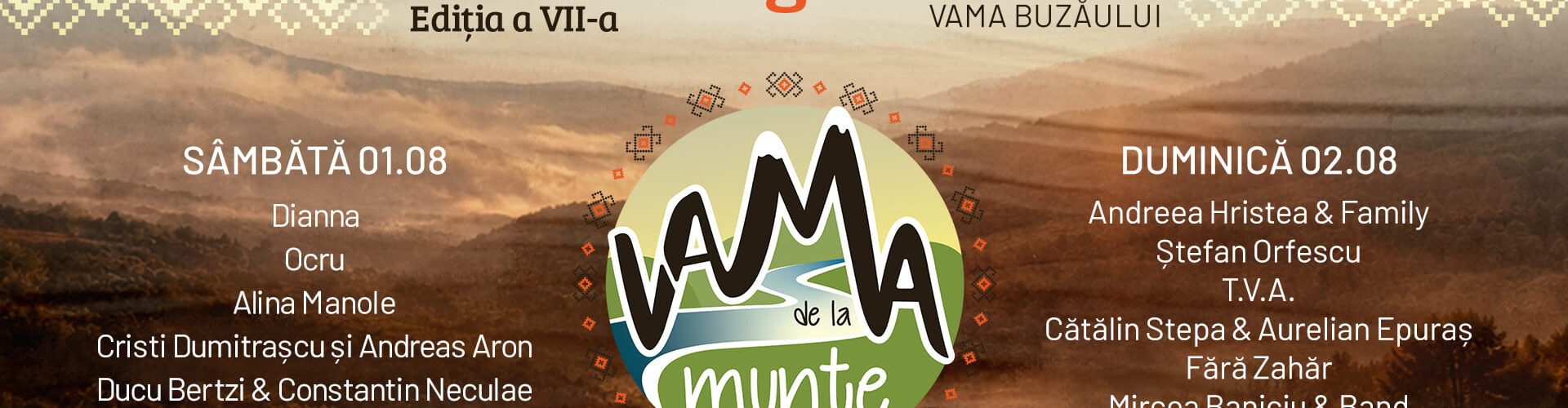 Festivalul de Folk - Vama de la Munte - Afis general 2