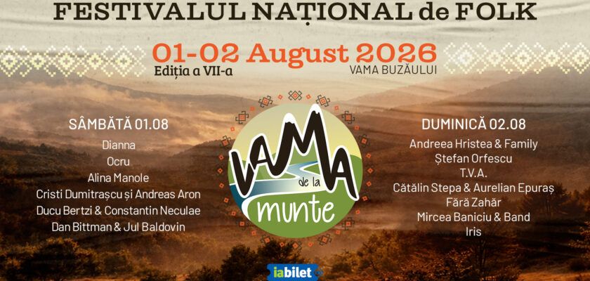 Festivalul de Folk - Vama de la Munte - Afis general 2
