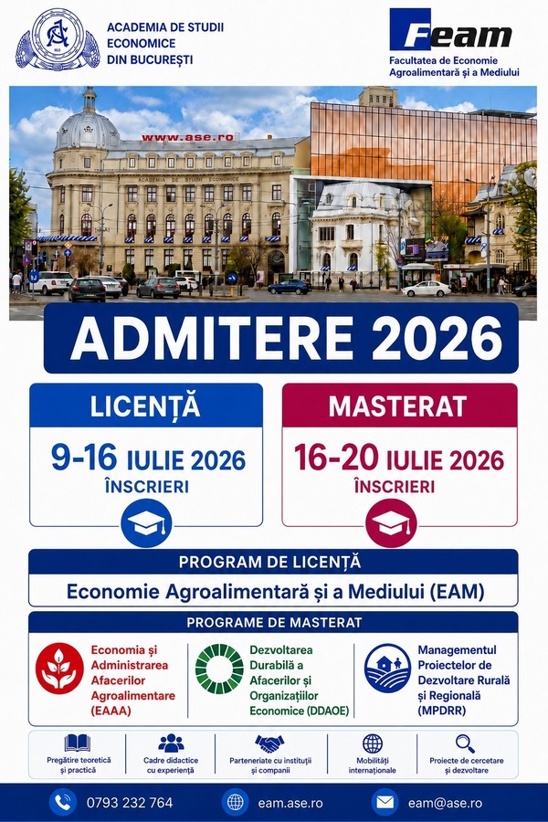 admitere ASE 2026