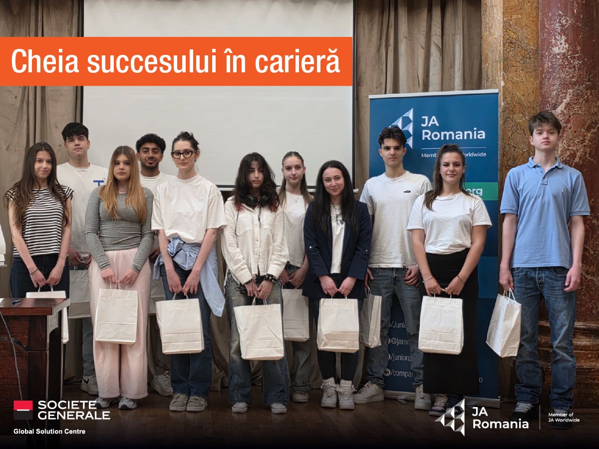 Cheia succesului în carieră Junior Achievement România