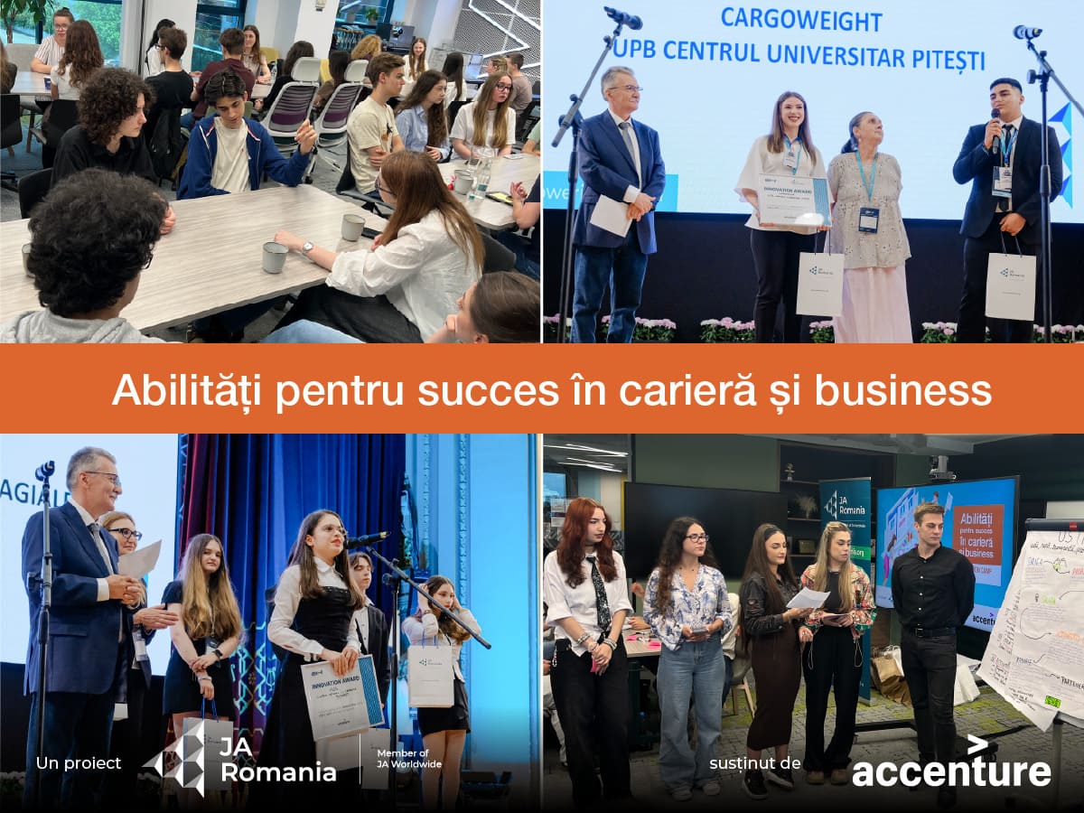 4.400 de tineri, pregătiți pentru carieră prin JA și Accenture