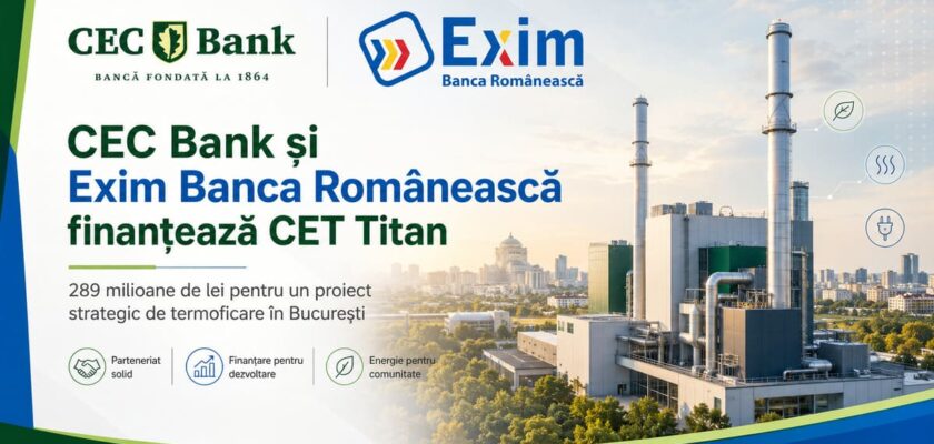 CET Titan, CEC Bank, Exim Banca Romaneasca, termoficare Bucuresti, energie