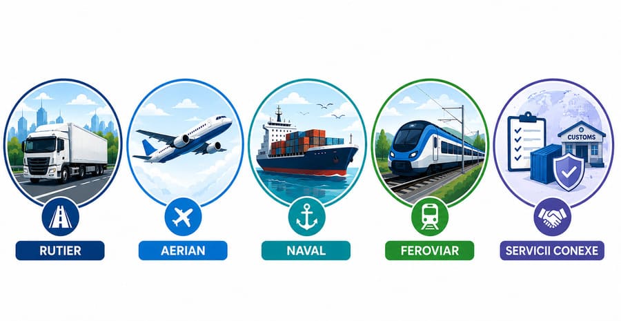 Moduri de transport