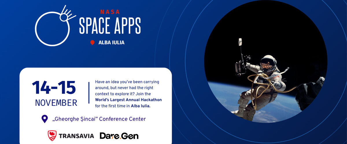 NASA Space Apps Challenge ajunge în premieră la Alba Iulia