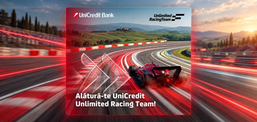 UniCredit Unlimited Racing Team, experiență digitală pentru fanii Formula 1