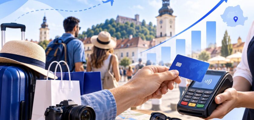 turisti straini, turism Romania, Global Payments, plati cu cardul, economie