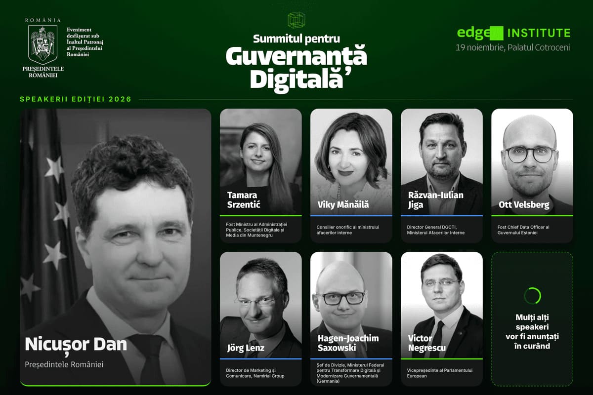 Summitul pentru Guvernanță Digitală 2026 v2