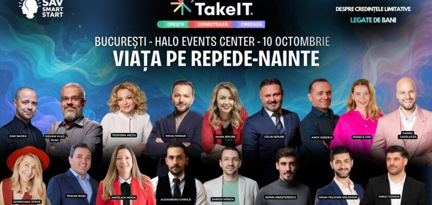 Viața pe repede-nainte 2026, la Halo Events Center 10 OCTOMBRIE coperta