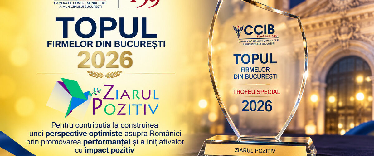 Ziarul Pozitiv Trofeu Special CCIB 2026 Trofeu CCIB Topul Firmelor 2026