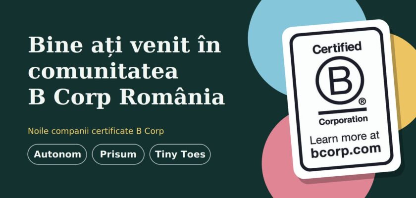 companii certificate B Corp în România
