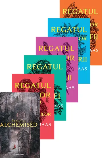 pachet fantasy Bookzone ACOTAR, Alchemised, Sarah J. Maas, SenLinYu